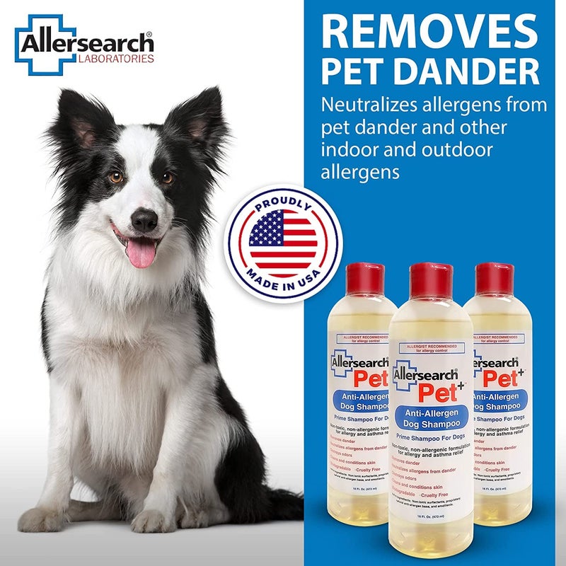 Allersearch Pet+ Anti-Allergen Shampoo, 128 oz - Image 4